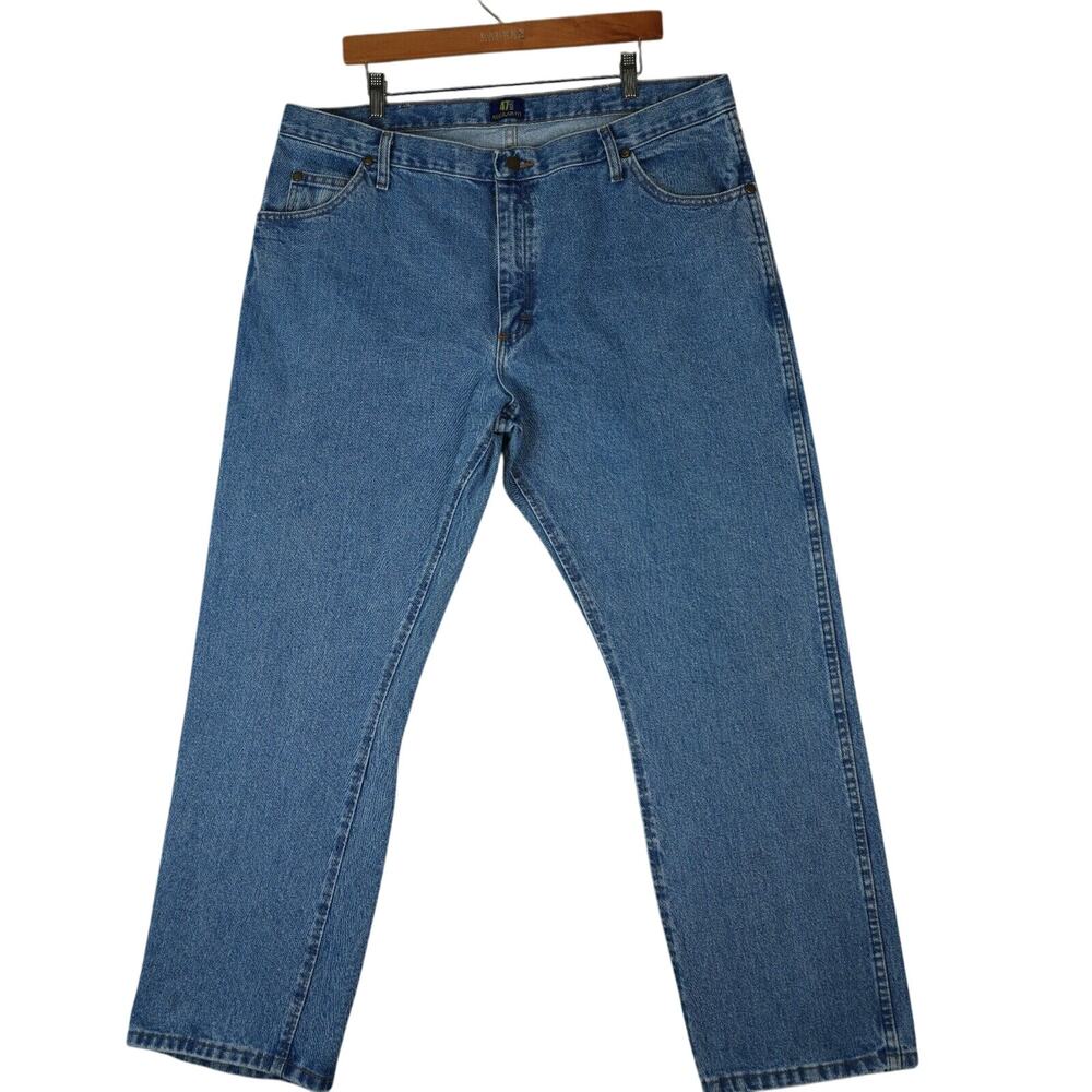 Wrangler Jeans Mens 40x30 Cowboy Cut Regular Fit Denim 47MWZSW Rodeo Work